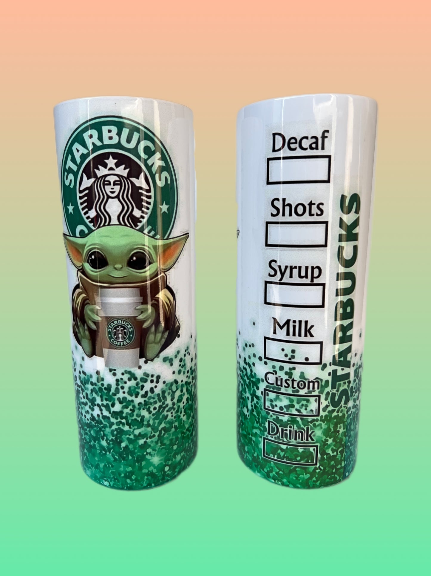 Yoda Inspired Tumbler 20oz