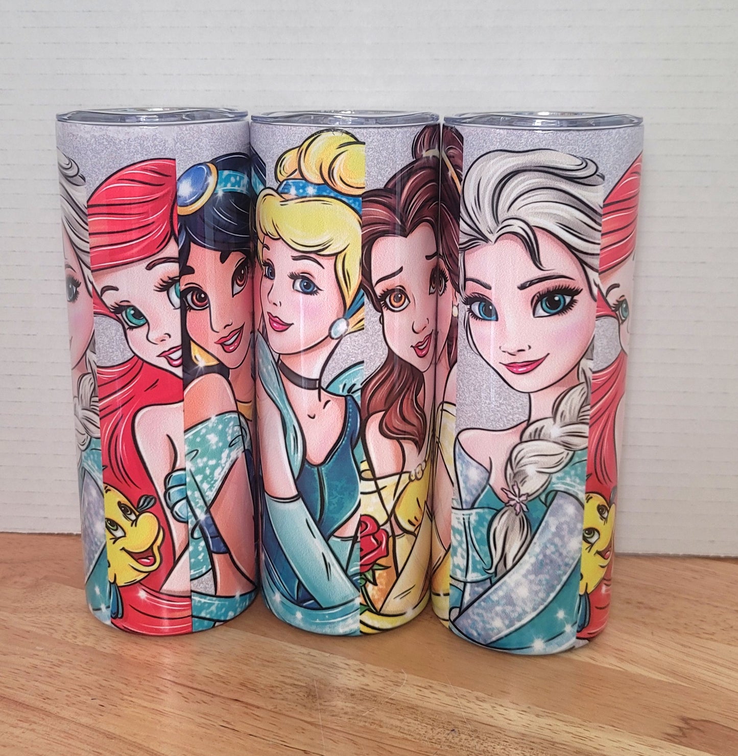 Multi-Princess Tumbler 20oz