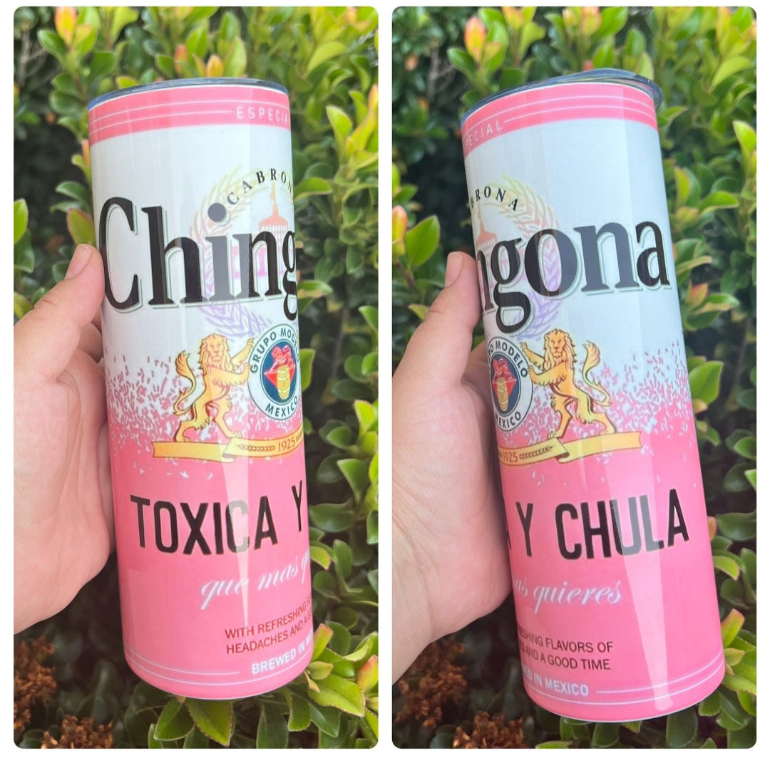 Chingona Custom Tumbler 20 oz